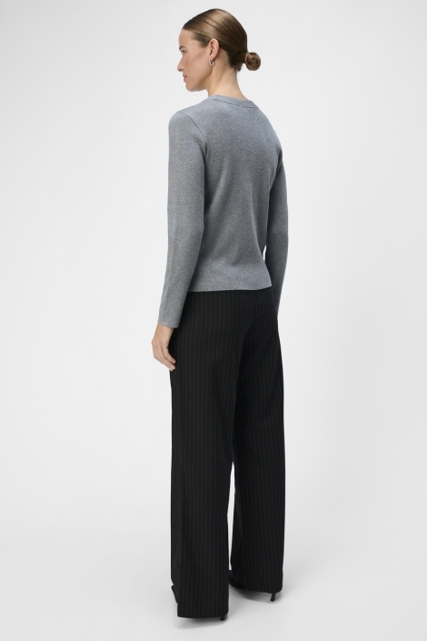 Object zwarte dames broek | Model