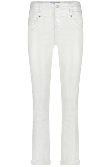 Red Button zilveren dames broek | Vooraanzicht