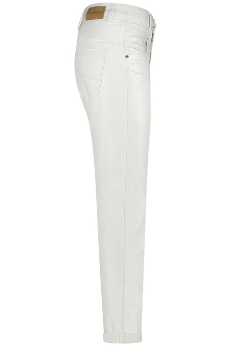 Red Button zilveren dames broek | Zijaanzicht
