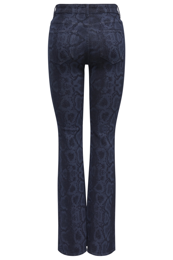 Only blauwe dames jeans | Achteraanzicht