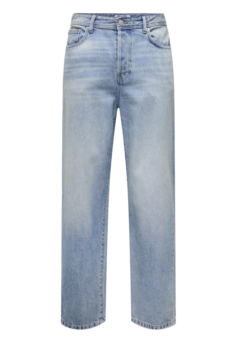 Only & Sons blauwe heren jeans | Vooraanzicht