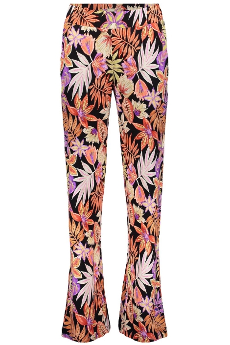 Geisha blauwe dames broek | Vooraanzicht