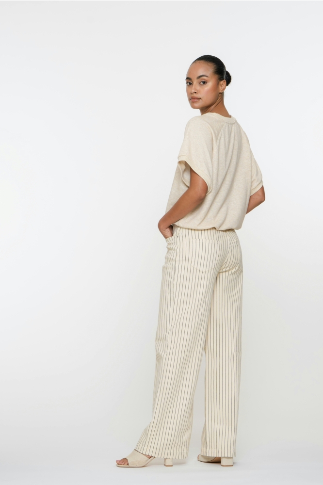 Geisha beige dames jeans | Model