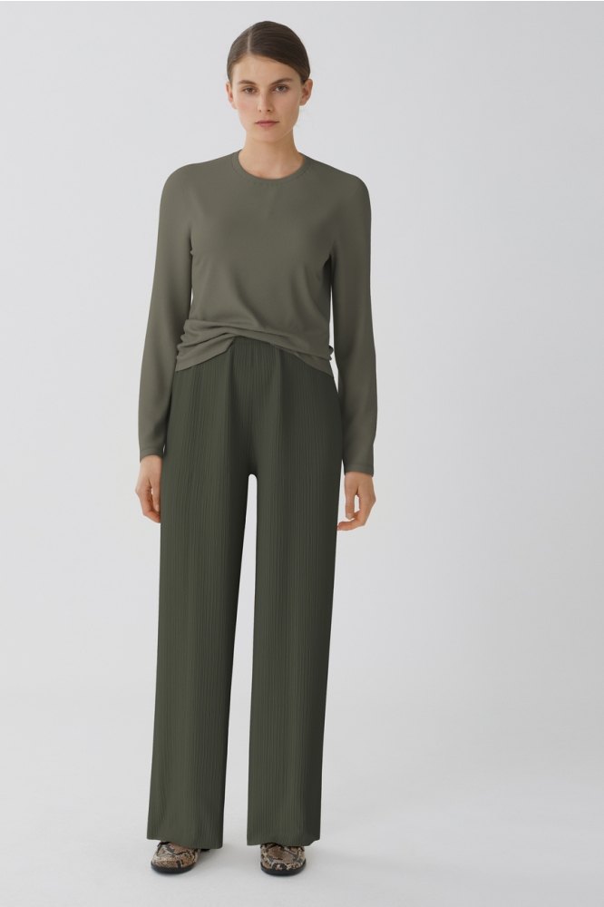 Vila groene dames broek | Model