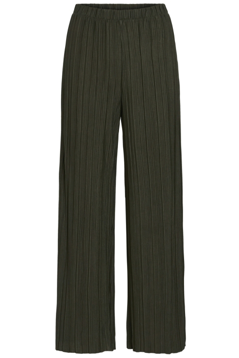 Vila groene dames broek | Vooraanzicht