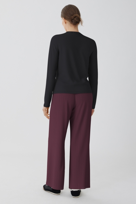 Vila bordeaux dames broek | Model