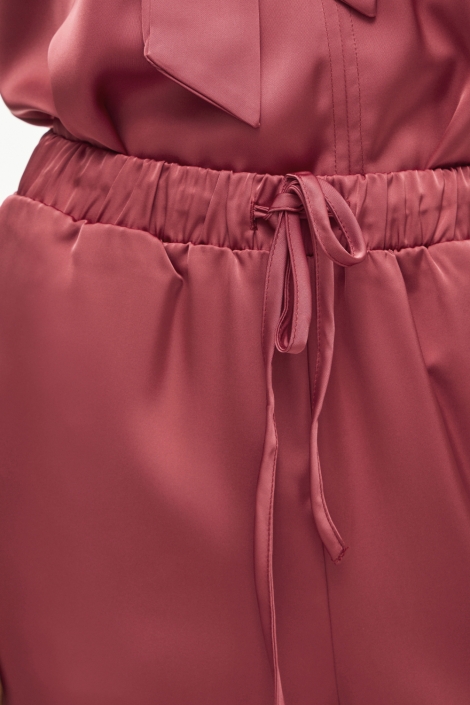 Vila roze dames broek | Close up