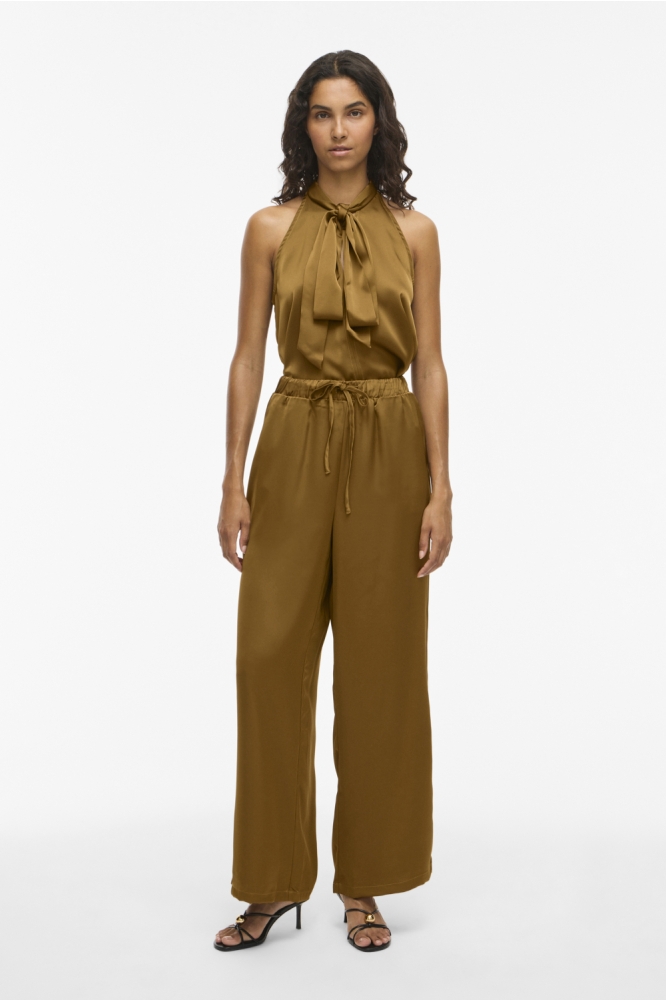 Vila groene dames broek | Model