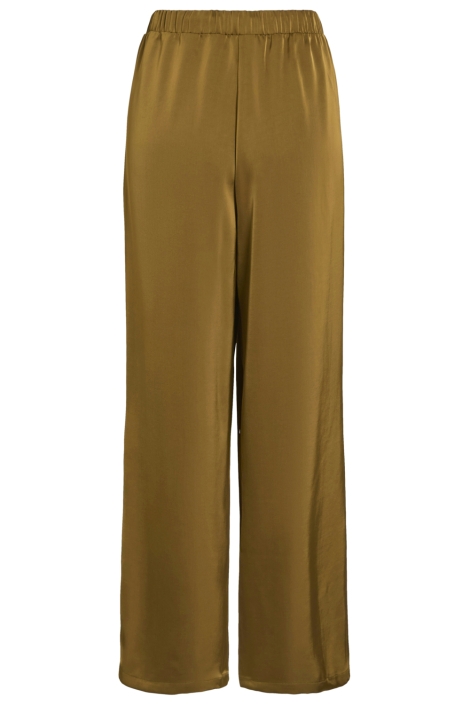 Vila groene dames broek | Achteraanzicht