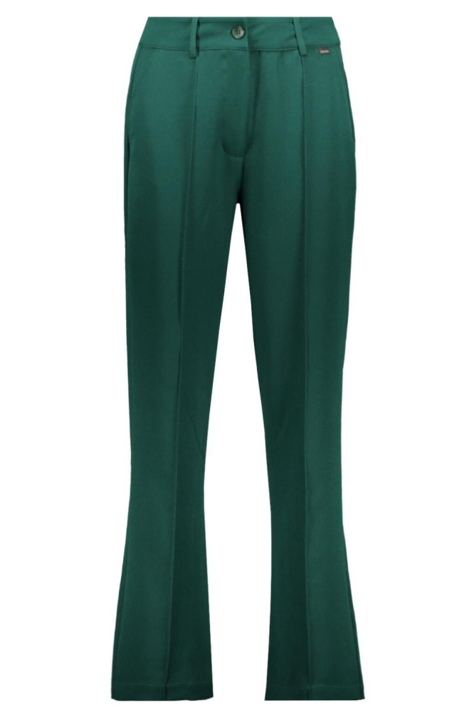 Cars groene dames broek | Vooraanzicht