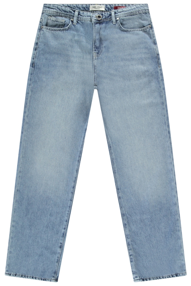 Cars blauwe heren jeans | Model vooraanzicht