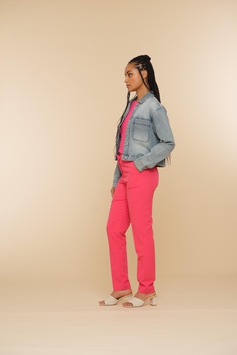 Geisha roze dames broek | Model