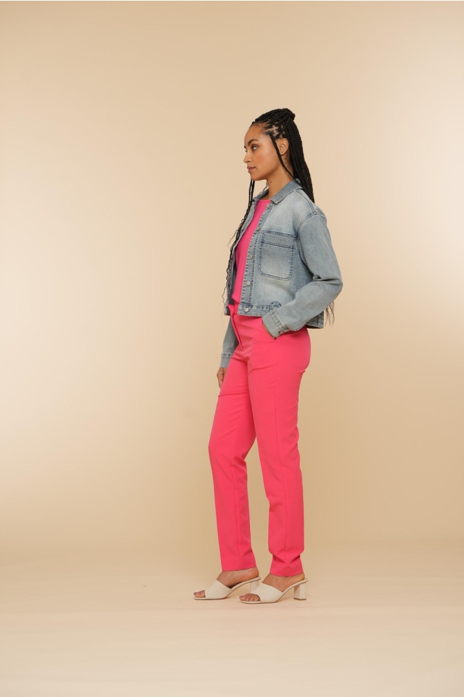 Geisha roze dames broek | Model