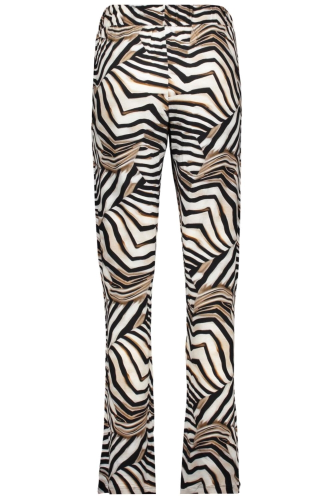 Geisha beige dames broek | Achteraanzicht