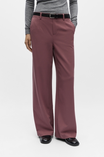 Object objlisa wide pant noos Roze
