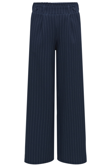 Jacqueline de Yong Broek JDYGEGGO LIVA PANT JRS DIA 15339417 TOTAL ECLIPSE/CLOUD DANCER