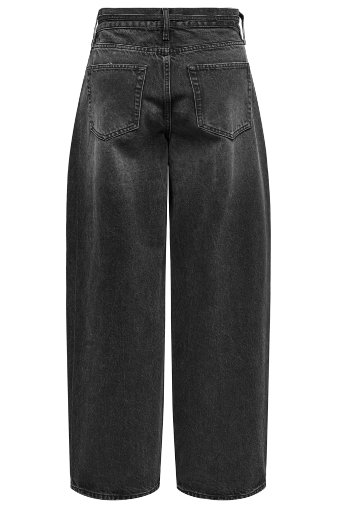 Only zwarte dames jeans | Achteraanzicht