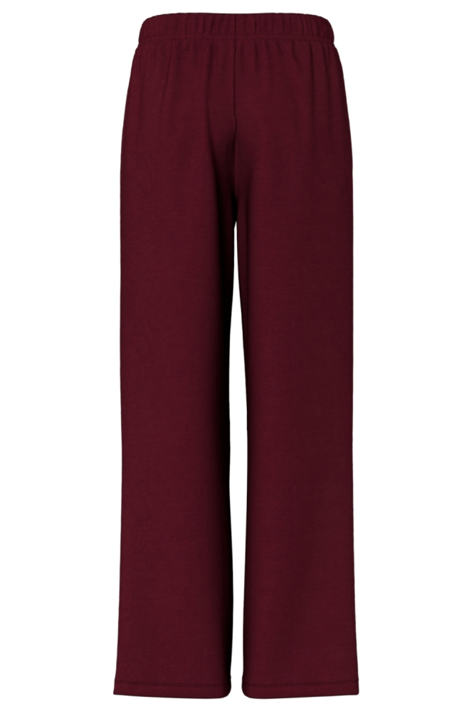 Pieces bordeaux dames broek | Achteraanzicht