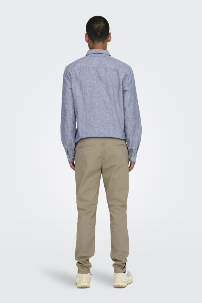 Only & Sons beige heren broek | Model