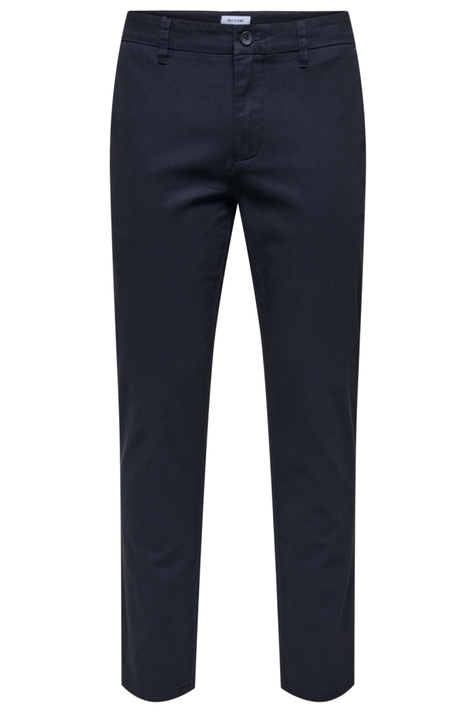 Only & Sons blauwe heren broek | Vooraanzicht