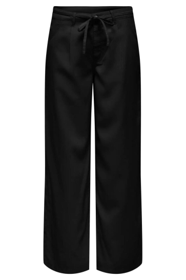 Only Broek ONLGIANNA ARIS MW STRAIGHT PANTS WV 15364137 BLACK