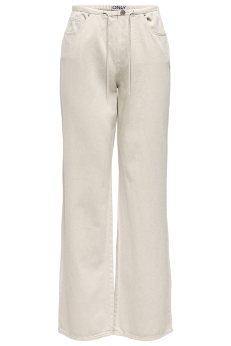 Only beige dames broek | Vooraanzicht