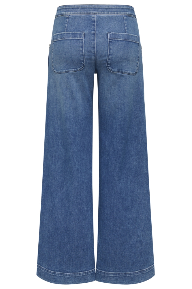 Only blauwe dames jeans | Achteraanzicht