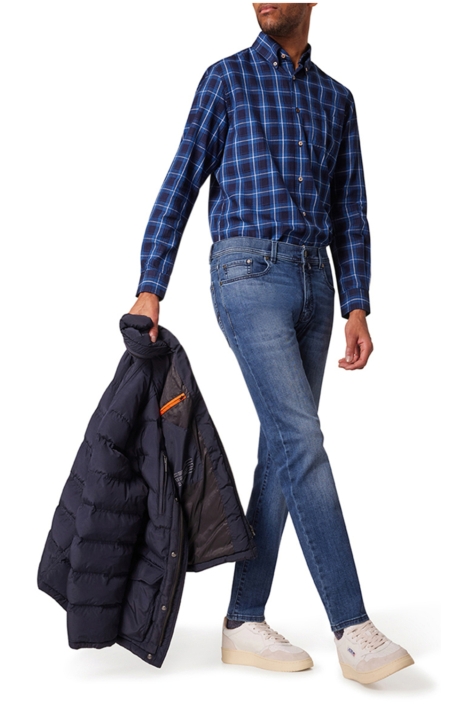 Pierre Cardin blauwe heren jeans | Model