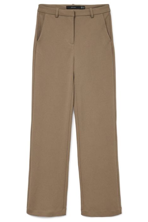 Vero Moda taupe dames broek | Vooraanzicht
