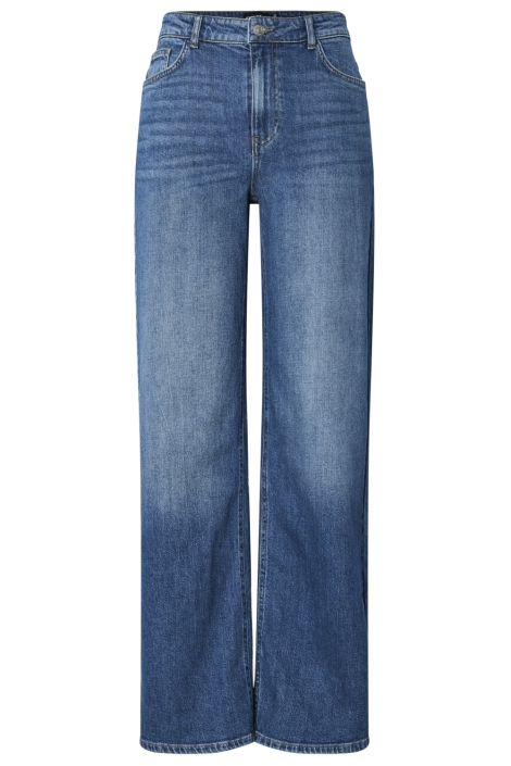 Pieces blauwe dames jeans | Vooraanzicht
