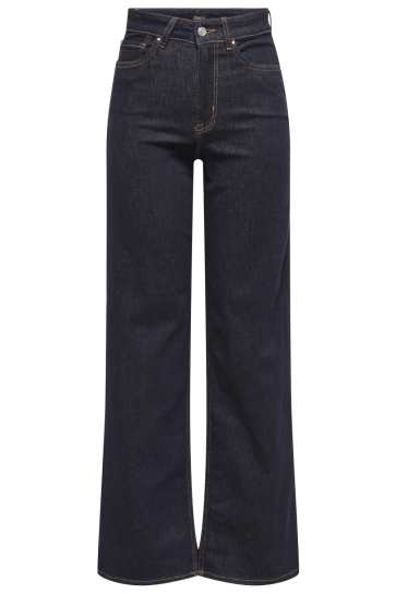 Only ONLMADISON BLUSH HW WIDE DNM REA024 15352206 DARK BLUE DENIM/RINSE