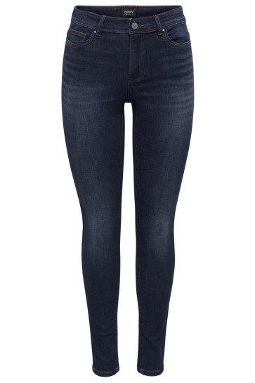 Only Jeans ONLWAUW MID SK DNM BJ581 NOOS 15272480 Dark Blue Denim