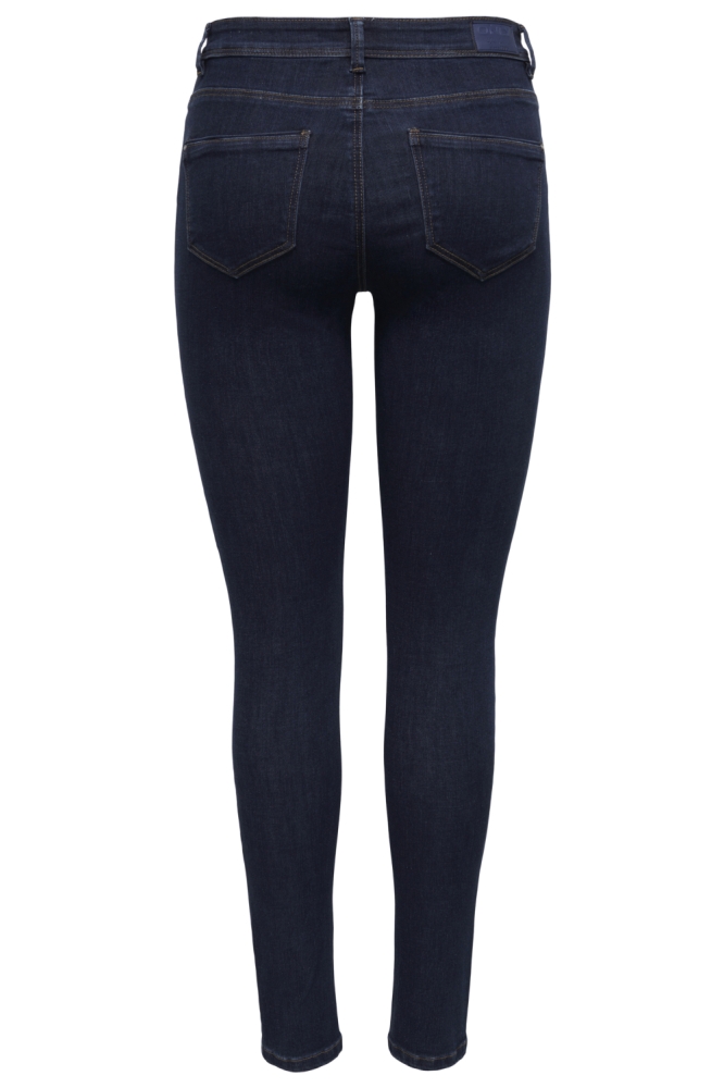 Only blauwe dames jeans | Achteraanzicht