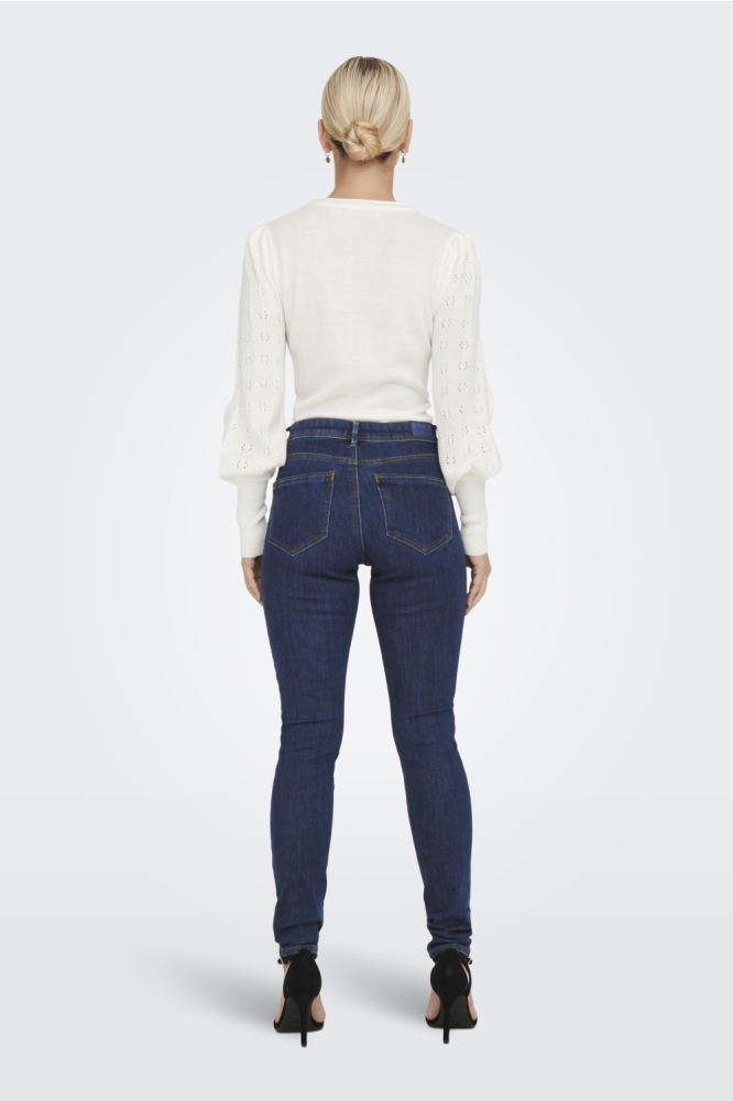 Only blauwe dames jeans | Model