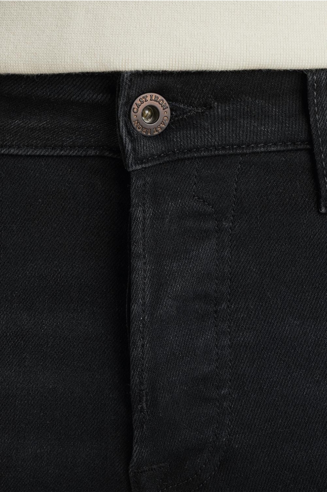 Cast Iron zwarte heren jeans | Kleurstaal