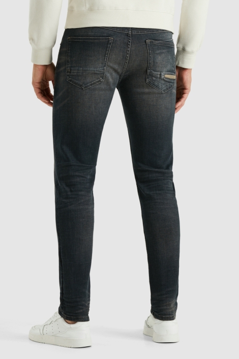 Cast Iron blauwe heren jeans | Achteraanzicht