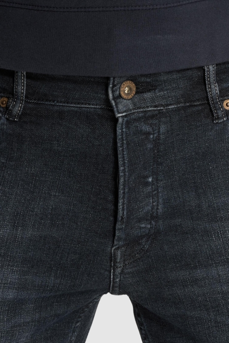 Cast Iron blauwe heren jeans | Close up