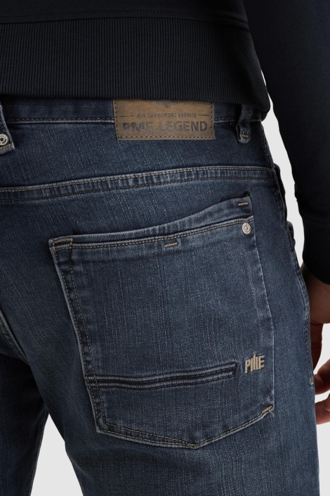PME legend blauwe heren jeans | Close up