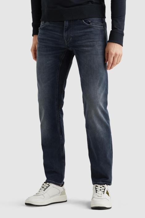 PME legend blauwe heren jeans | Model vooraanzicht