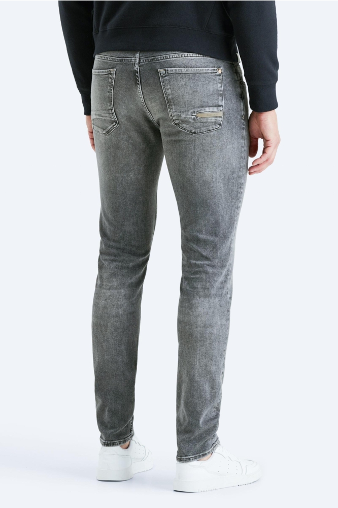 Cast Iron blauwe heren jeans | Model achteraanzicht