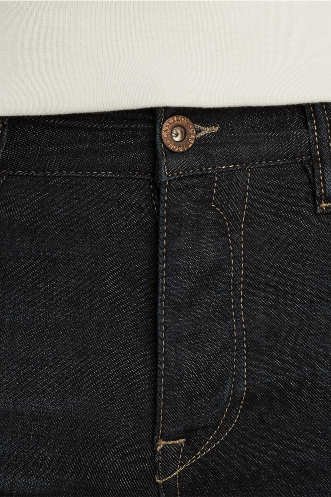 Cast Iron blauwe heren jeans | Close up