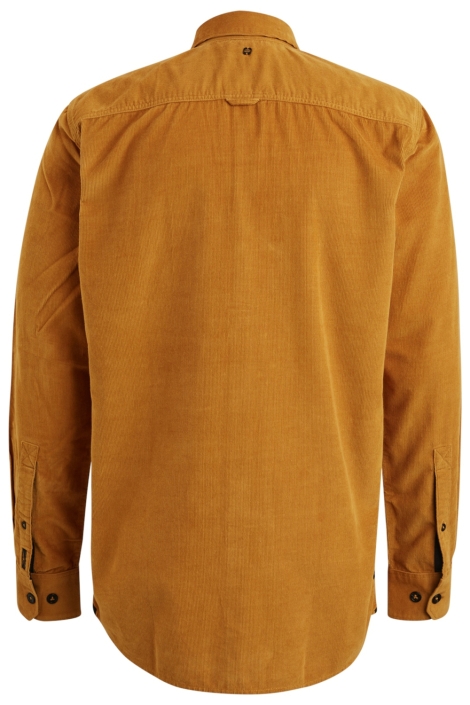 PME legend camel heren overhemd | Achteraanzicht