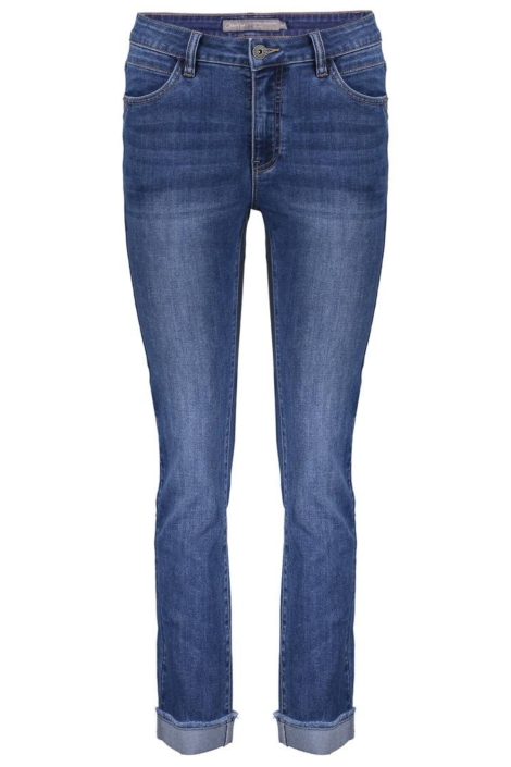 Geisha blauwe dames jeans | Vooraanzicht