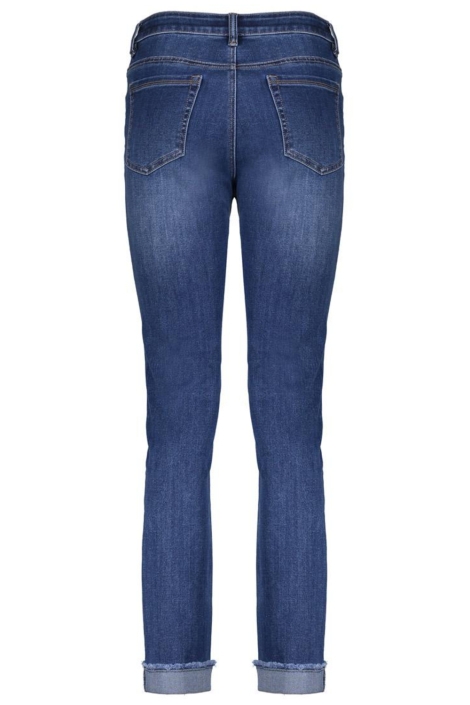 Geisha blauwe dames jeans | Achteraanzicht