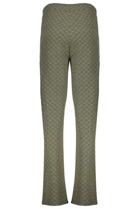 Geisha groene dames broek | Achteraanzicht