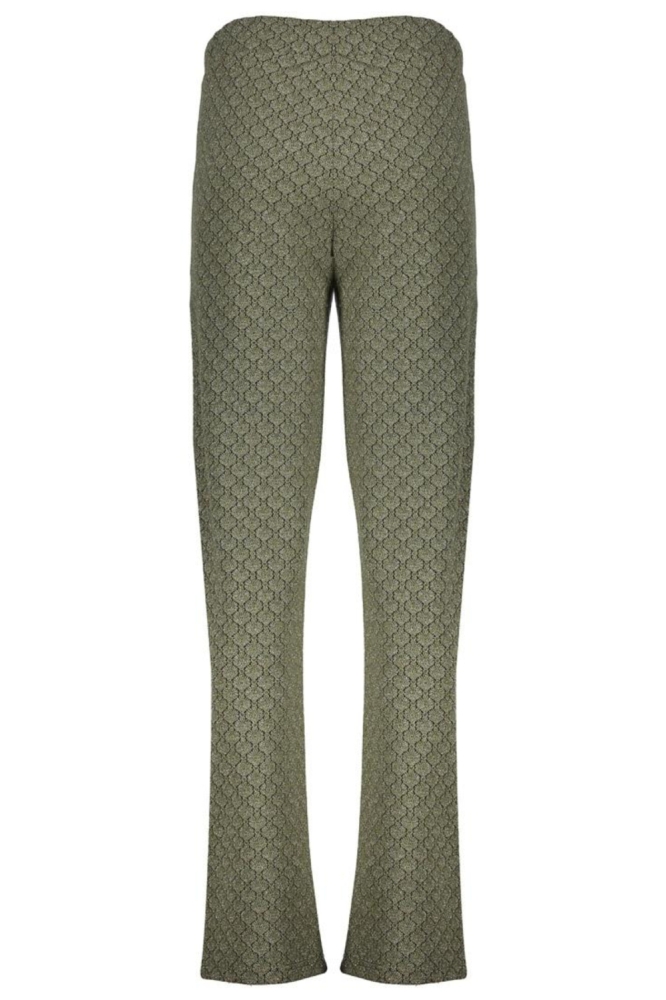 Geisha groene dames broek | Achteraanzicht