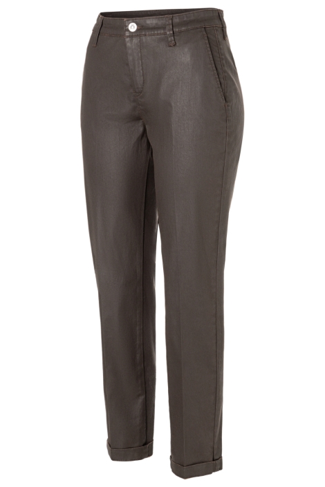 Mac bruine dames broek | Zijaanzicht