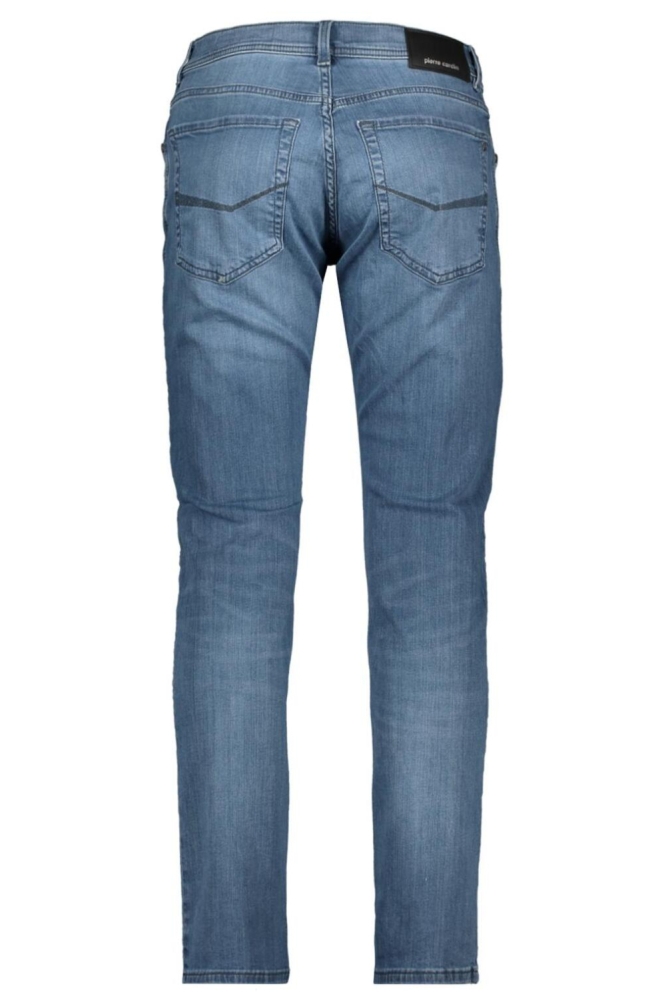 Pierre Cardin blauwe heren jeans | Achteraanzicht