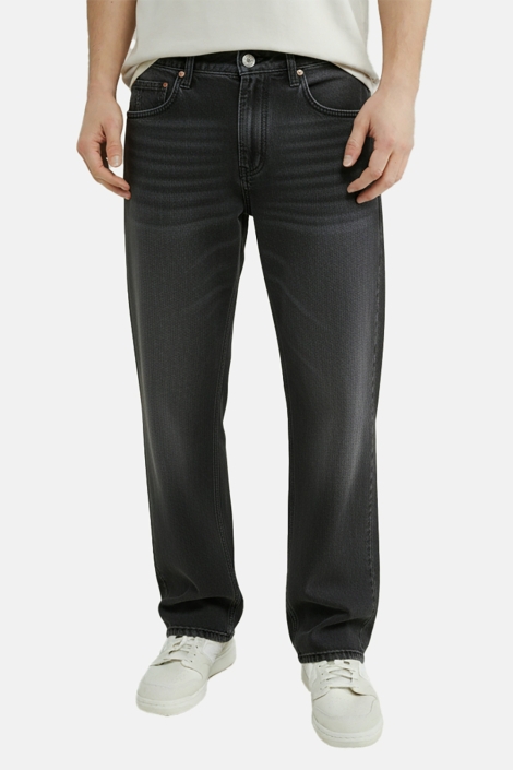 Cars zwarte heren jeans | Model vooraanzicht