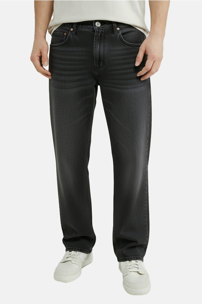 Cars zwarte heren jeans | Model vooraanzicht